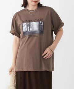 SHIPS / シップス Tシャツ | SHIPS Colors:〈接触冷感・UVカット〉AVENUE フォト Tシャツ◇