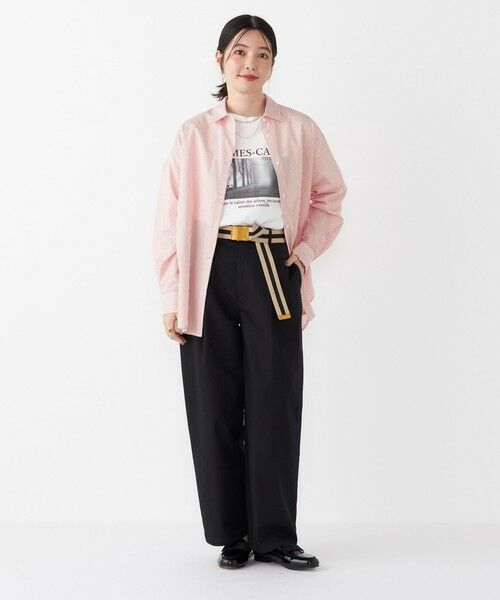 SHIPS / シップス Tシャツ | SHIPS Colors:〈接触冷感・UVカット〉AVENUE フォト Tシャツ◇ | 詳細6