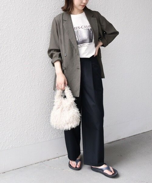 SHIPS / シップス Tシャツ | SHIPS Colors:〈接触冷感・UVカット〉AVENUE フォト Tシャツ◇ | 詳細10