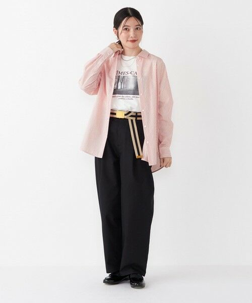 SHIPS / シップス Tシャツ | SHIPS Colors:〈接触冷感・UVカット〉AVENUE フォト Tシャツ◇ | 詳細13