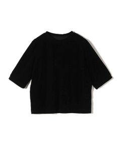 SHIPS / シップス カットソー | SHIPS Colors:〈手洗い可能〉フロッキー メッシュ 5分袖 トップス