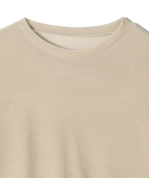 SHIPS / シップス カットソー | SHIPS Colors:〈手洗い可能〉フロッキー メッシュ 5分袖 トップス | 詳細3