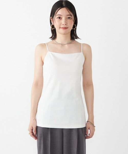 SHIPS / シップス キャミソール・チューブトップ | SHIPS Colors:〈抗菌防臭・洗濯機可能〉テレコ カップ キャミ | 詳細10