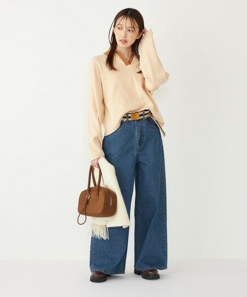 SHIPS / シップス デニムパンツ | SHIPS Colors:〈洗濯機可能〉ワイド デニム◇ | 詳細16