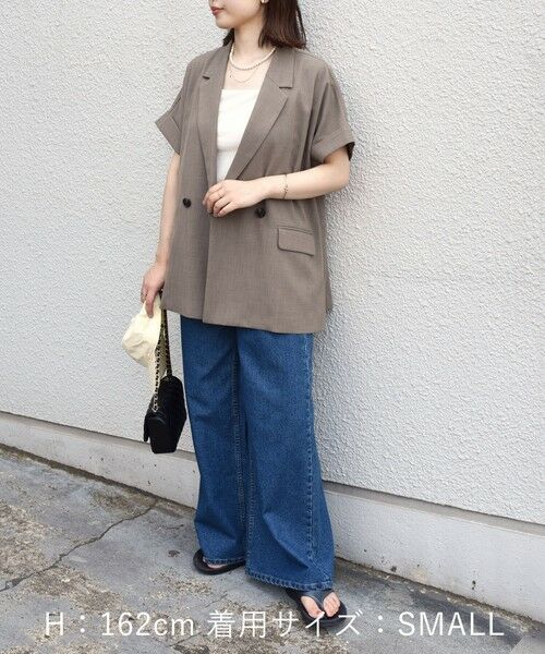 SHIPS / シップス デニムパンツ | SHIPS Colors:〈洗濯機可能〉ワイド デニム◇ | 詳細20