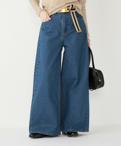 SHIPS / シップス デニムパンツ | SHIPS Colors:〈洗濯機可能〉ワイド デニム◇ | 詳細25