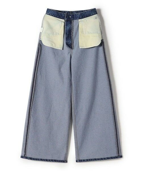 SHIPS / シップス デニムパンツ | SHIPS Colors:〈洗濯機可能〉ワイド デニム◇ | 詳細3