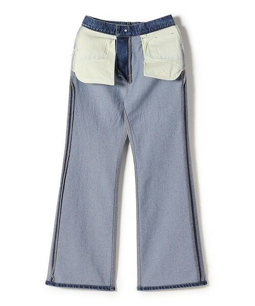 SHIPS / シップス デニムパンツ | SHIPS Colors:〈洗濯機可能〉フレア デニム◇ | 詳細3