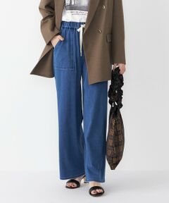 SHIPS / シップス デニムパンツ | 《一部追加予約》SHIPS Colors:〈洗濯機可能〉カットデニム ドロスト パンツ◆