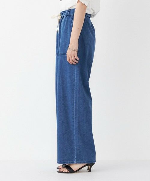 SHIPS / シップス デニムパンツ | 《一部追加予約》SHIPS Colors:〈洗濯機可能〉カットデニム ドロスト パンツ◆ | 詳細10