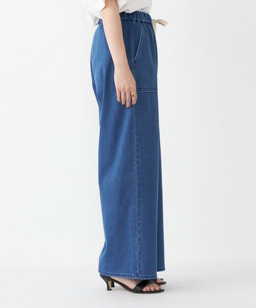 SHIPS / シップス デニムパンツ | 《一部追加予約》SHIPS Colors:〈洗濯機可能〉カットデニム ドロスト パンツ◆ | 詳細12