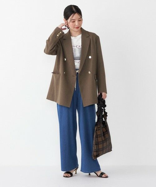 SHIPS / シップス デニムパンツ | SHIPS Colors:〈洗濯機可能〉カットデニム ドロスト パンツ◇ | 詳細14