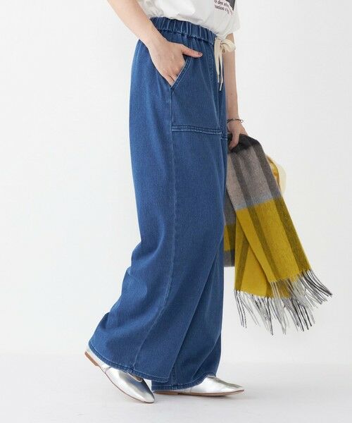 SHIPS / シップス デニムパンツ | 《一部追加予約》SHIPS Colors:〈洗濯機可能〉カットデニム ドロスト パンツ◆ | 詳細15