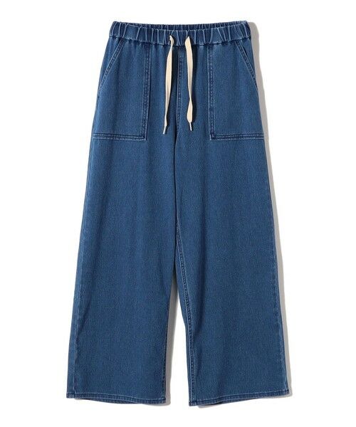 SHIPS / シップス デニムパンツ | 《一部追加予約》SHIPS Colors:〈洗濯機可能〉カットデニム ドロスト パンツ◆ | 詳細1