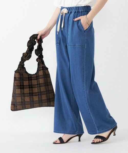 SHIPS / シップス デニムパンツ | 《一部追加予約》SHIPS Colors:〈洗濯機可能〉カットデニム ドロスト パンツ◆ | 詳細18