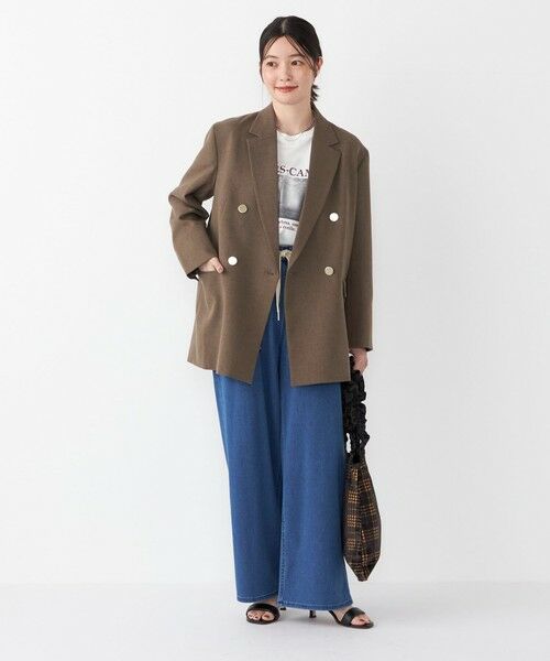 SHIPS / シップス デニムパンツ | 《一部追加予約》SHIPS Colors:〈洗濯機可能〉カットデニム ドロスト パンツ◆ | 詳細21