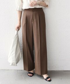 SHIPS / シップス その他パンツ | SHIPS Colors:〈洗濯機可能〉クリスピー タック ワイドパンツ(セットアップ対応可能)