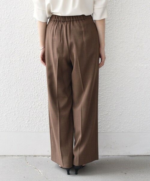 SHIPS / シップス その他パンツ | SHIPS Colors:〈洗濯機可能〉クリスピー タック ワイドパンツ(セットアップ対応可能) | 詳細22