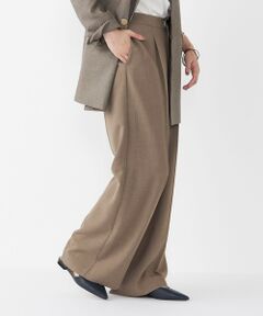 SHIPS / シップス その他パンツ | SHIPS Colors:〈洗濯機可能〉ウーステッドライク ワイド パンツ(セットアップ対応可能)