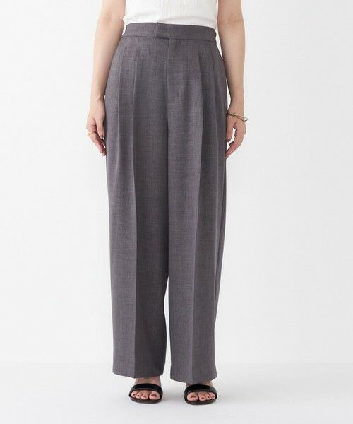 SHIPS / シップス その他パンツ | SHIPS Colors:〈洗濯機可能〉ウーステッドライク ワイド パンツ(セットアップ対応可能) | 詳細12