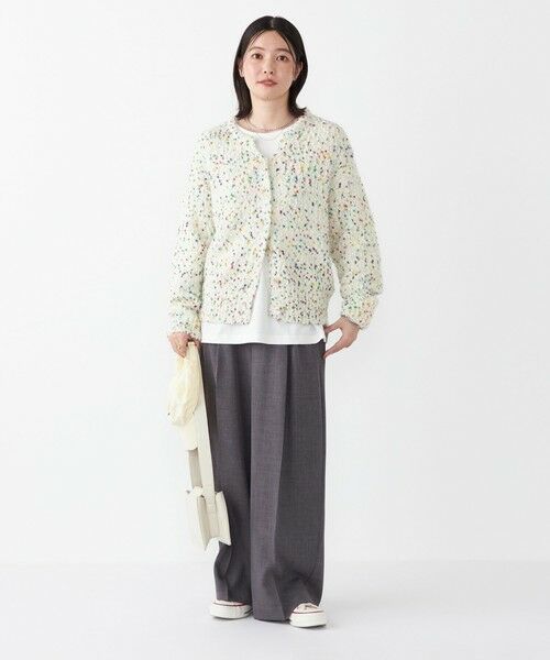 SHIPS / シップス その他パンツ | SHIPS Colors:〈洗濯機可能〉ウーステッドライク ワイド パンツ(セットアップ対応可能) | 詳細19