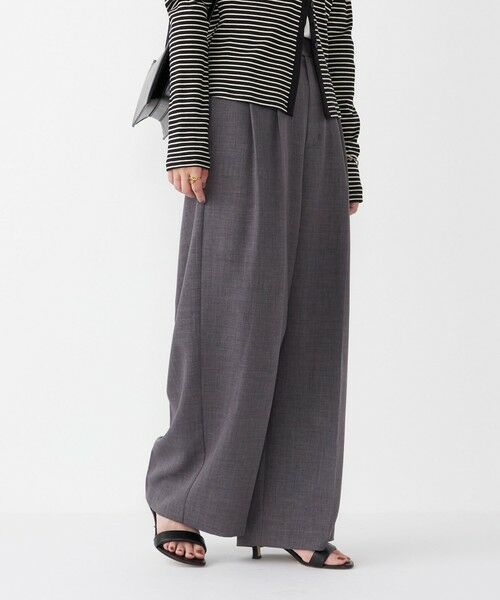 SHIPS / シップス その他パンツ | SHIPS Colors:〈洗濯機可能〉ウーステッドライク ワイド パンツ(セットアップ対応可能) | 詳細25