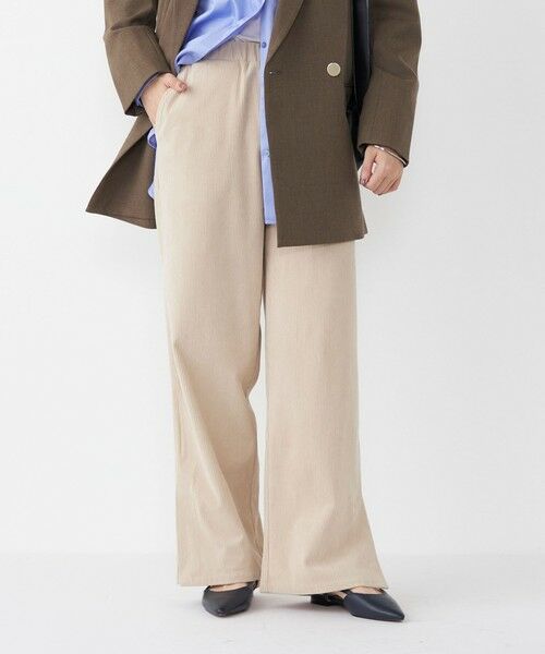 SHIPS / シップス その他パンツ | SHIPS Colors:〈手洗い可能〉カット コーデュロイ ゴム パンツ◇ | 詳細9