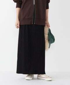 SHIPS / シップス ロング・マキシ丈スカート | SHIPS Colors:〈手洗い可能・UVケア〉テレコ タイトスカート◇