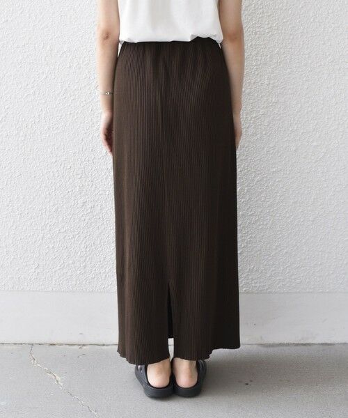SHIPS / シップス ロング・マキシ丈スカート | SHIPS Colors:〈手洗い可能・UVケア〉テレコ タイトスカート◇ | 詳細19