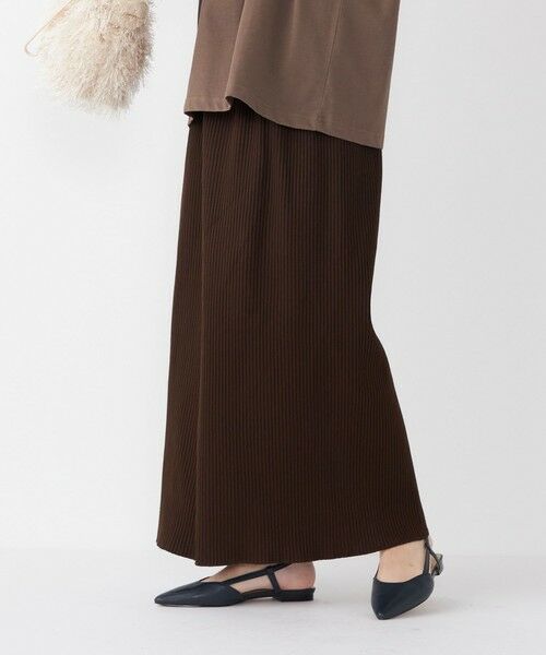 SHIPS / シップス ロング・マキシ丈スカート | 《一部追加・新色予約》SHIPS Colors:〈手洗い可能・UVケア〉テレコ タイトスカート◆ | 詳細18
