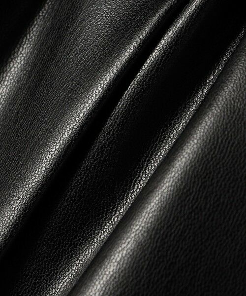 SHIPS / シップス ロング・マキシ丈スカート | SHIPS Colors:合成皮革 ワイド プリーツ スカート◇ | 詳細2