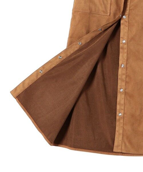 SHIPS / シップス ロング・マキシ丈スカート | SHIPS Colors:フェイクスエード（ポリエステル）スカート◇ | 詳細8