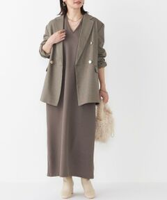 SHIPS / シップス ロング・マキシ丈ワンピース | SHIPS Colors:〈手洗い可能〉シャーク フリンジ ジャンパー ワンピース◇