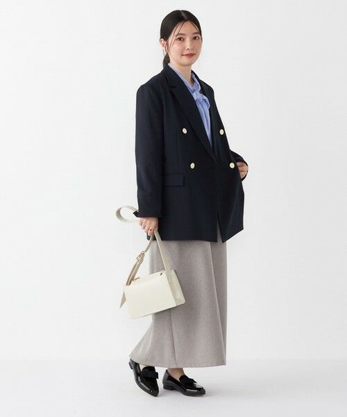 SHIPS / シップス ロング・マキシ丈ワンピース | SHIPS Colors:〈手洗い可能〉シャーク フリンジ ジャンパー ワンピース◇ | 詳細17