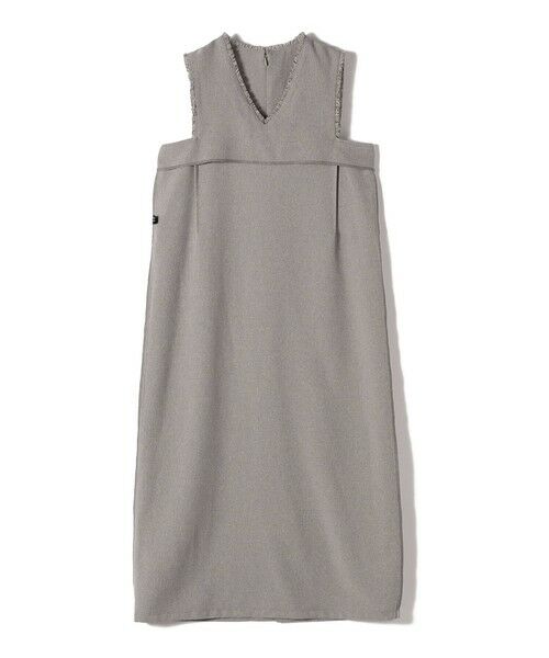 SHIPS / シップス ロング・マキシ丈ワンピース | SHIPS Colors:〈手洗い可能〉シャーク フリンジ ジャンパー ワンピース◇ | 詳細3