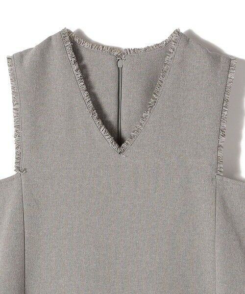 SHIPS / シップス ロング・マキシ丈ワンピース | SHIPS Colors:〈手洗い可能〉シャーク フリンジ ジャンパー ワンピース◇ | 詳細5