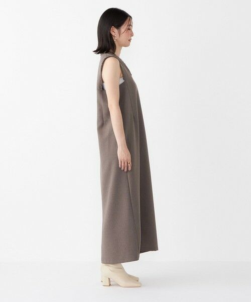 SHIPS / シップス ロング・マキシ丈ワンピース | SHIPS Colors:〈手洗い可能〉シャーク フリンジ ジャンパー ワンピース◇ | 詳細30