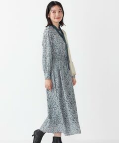 SHIPS / シップス ロング・マキシ丈ワンピース | SHIPS Colors:〈手洗い可能〉MULHOUSE ボウタイ ワンピース◇