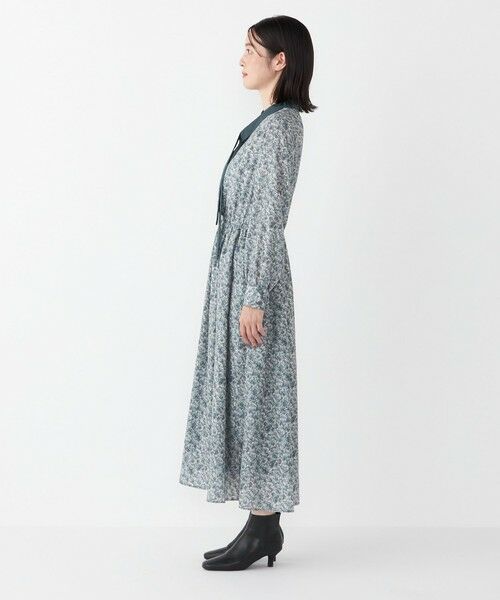 SHIPS / シップス ロング・マキシ丈ワンピース | SHIPS Colors:〈手洗い可能〉MULHOUSE ボウタイ ワンピース◇ | 詳細13