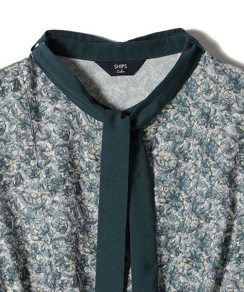 SHIPS / シップス ロング・マキシ丈ワンピース | SHIPS Colors:〈手洗い可能〉MULHOUSE ボウタイ ワンピース◇ | 詳細6