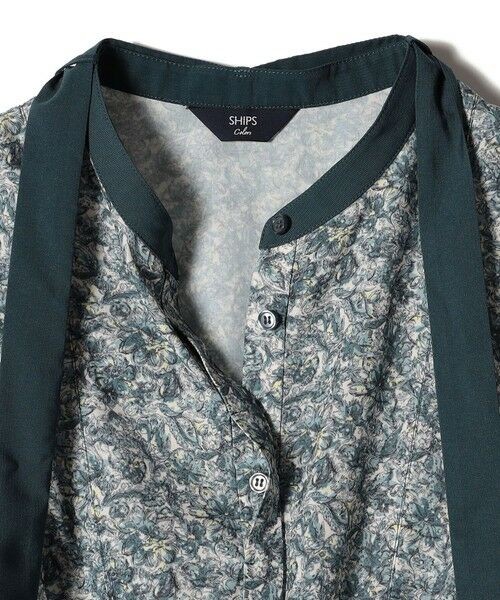 SHIPS / シップス ロング・マキシ丈ワンピース | SHIPS Colors:〈手洗い可能〉MULHOUSE ボウタイ ワンピース◇ | 詳細7