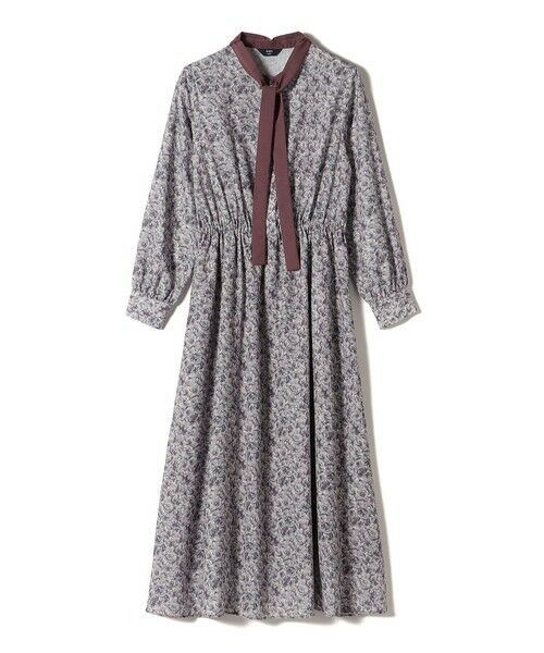 SHIPS / シップス ロング・マキシ丈ワンピース | SHIPS Colors:〈手洗い可能〉MULHOUSE ボウタイ ワンピース◇ | 詳細21