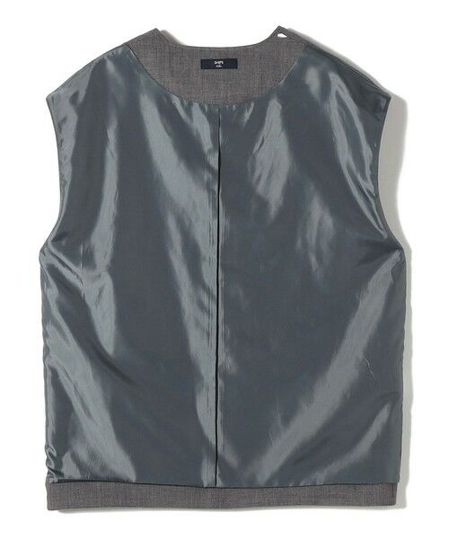 SHIPS / シップス ベスト | SHIPS Colors:〈手洗い可能〉ウーステッドライク Vネック ベスト(セットアップ対応可能) | 詳細4