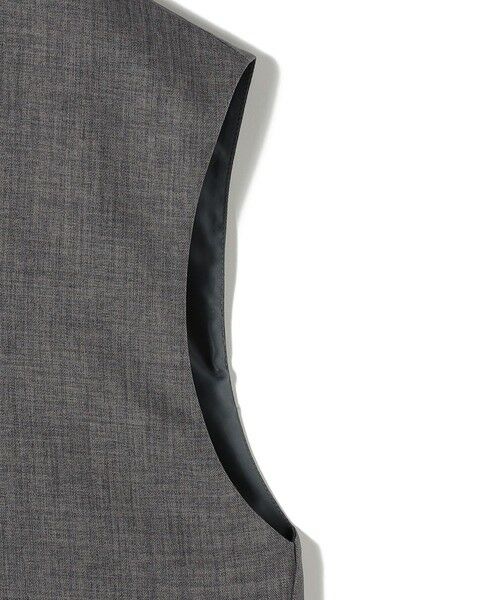 SHIPS / シップス ベスト | SHIPS Colors:〈手洗い可能〉ウーステッドライク Vネック ベスト(セットアップ対応可能) | 詳細6