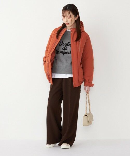 SHIPS / シップス ニット・セーター | SHIPS Colors:〈手洗い可能〉スウェット ライク サガラ ロゴ ニット◇ | 詳細15