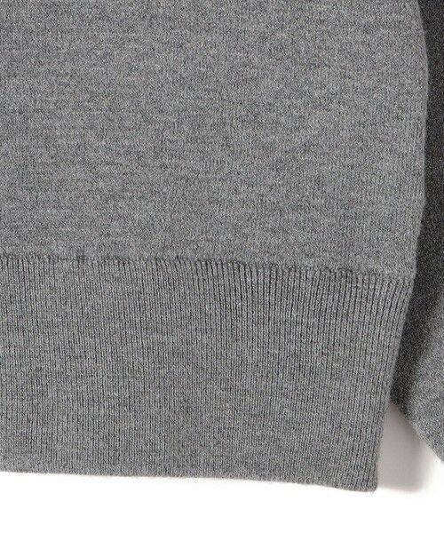 SHIPS / シップス ニット・セーター | SHIPS Colors:〈手洗い可能〉スウェット ライク サガラ ロゴ ニット◇ | 詳細4