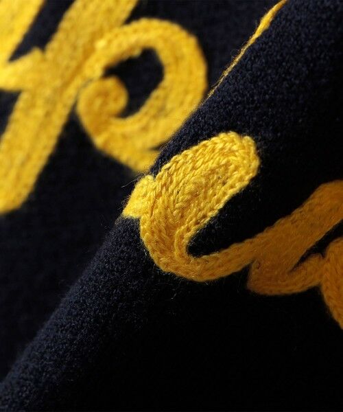 SHIPS / シップス ニット・セーター | SHIPS Colors:〈手洗い可能〉スウェット ライク サガラ ロゴ ニット◇ | 詳細29