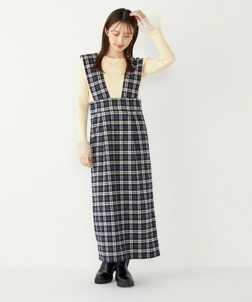 SHIPS / シップス ニット・セーター | SHIPS Colors:〈手洗い可能〉チュール スリーブ リブ ニット◇ | 詳細10