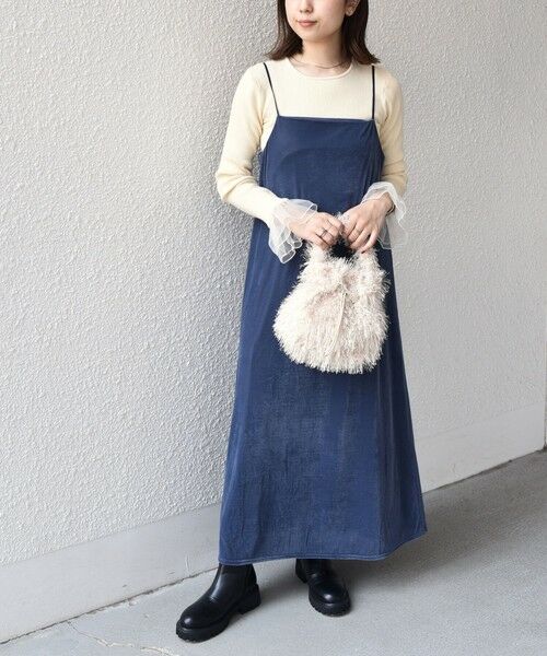 SHIPS / シップス ニット・セーター | SHIPS Colors:〈手洗い可能〉チュール スリーブ リブ ニット◇ | 詳細14