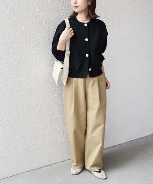 SHIPS / シップス カーディガン・ボレロ | 《一部追加予約》SHIPS Colors:〈手洗い可能〉メタルボタン クルーネック カーディガン◆ | 詳細7